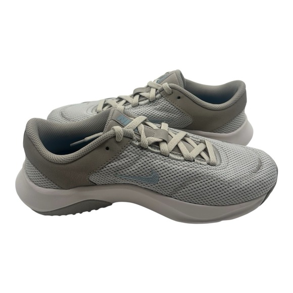 Nike Legend Essential 3 Next Nature Running Shoes Womens 8 Grey White Sneakers - Picture 6 of 9